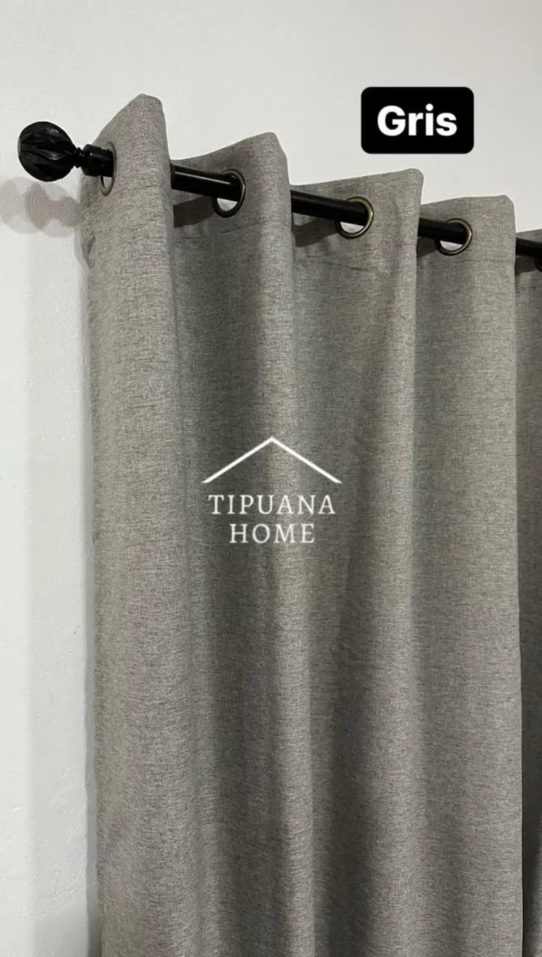 Cortinas Semiantisolares Mónaco 4.00 x 2.50mts