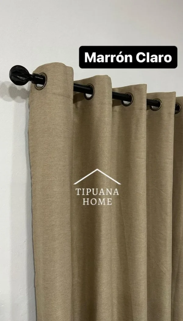 Cortinas Semiantisolares Mónaco 4.00 x 2.50mts