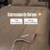 cubrecama-rayas-full-queen-beige-oscuro-2 Cubrecama Rayas Casal/Queen