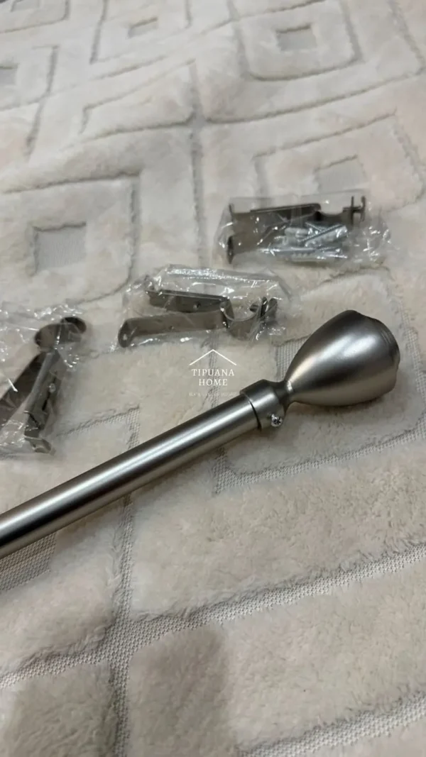 Barral Porta-cortinas de Metal Extensible Copa Fino