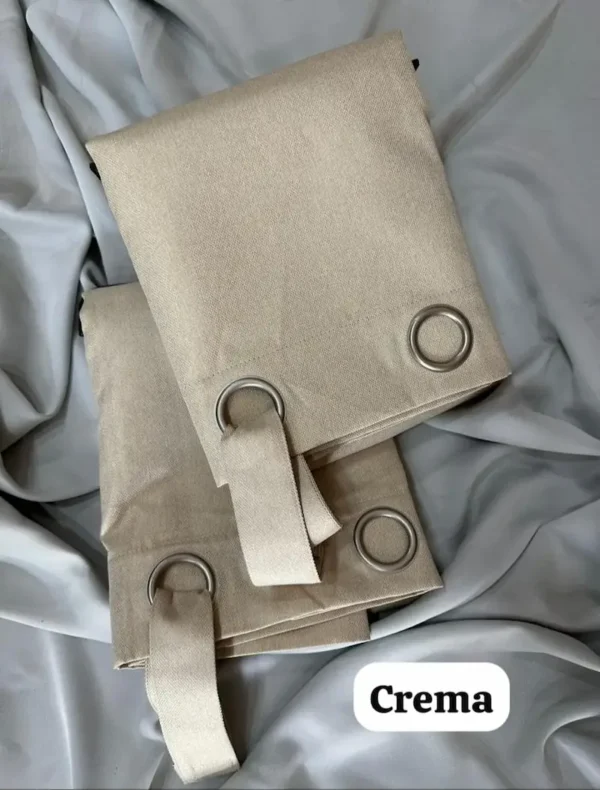 Cortinas Blackout Neutros 2.80 x 2.25mts