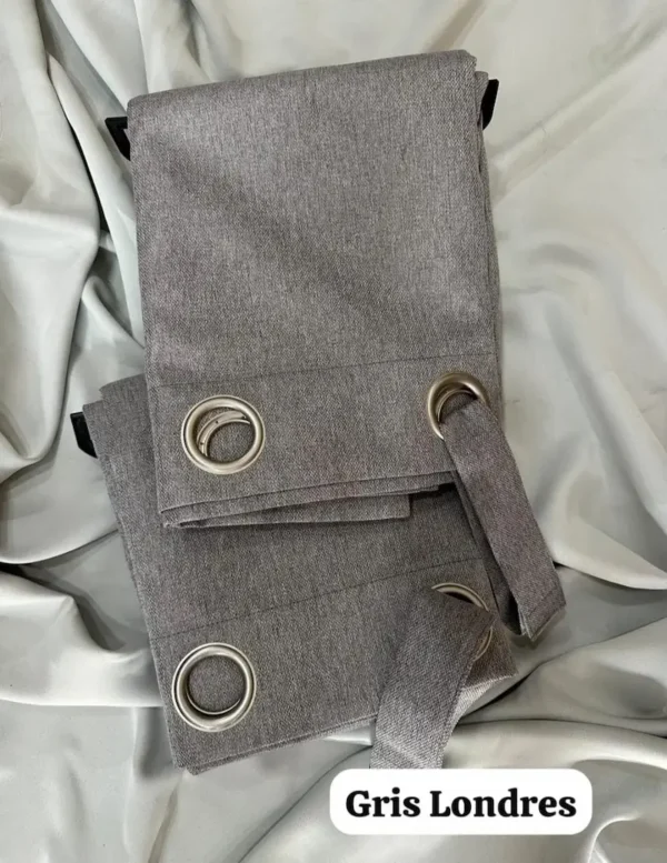 Cortinas Blackout Neutros 2.80 x 2.25mts