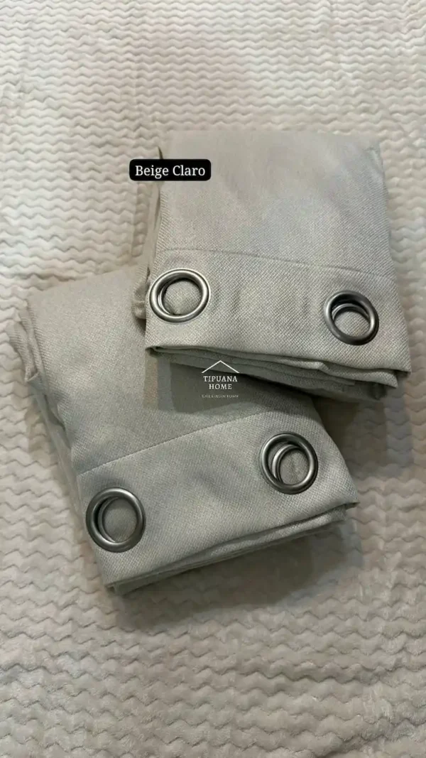 Cortinas Blackout doble capa 2.80 x 2.25mts