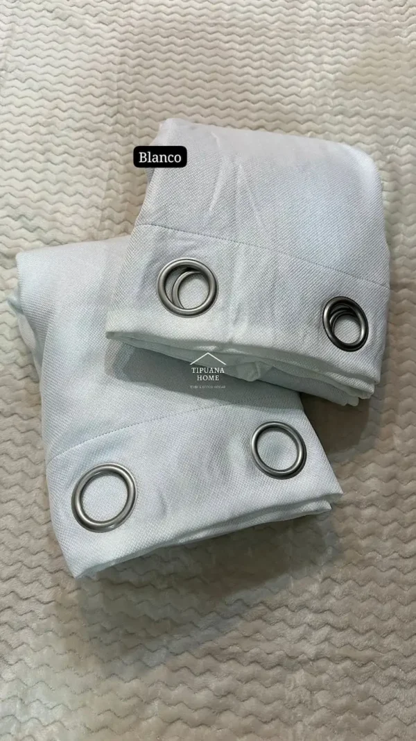 Cortinas Blackout doble capa 2.80 x 2.25mts