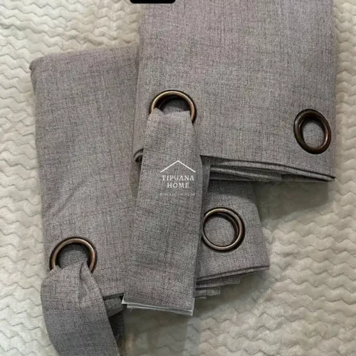 Cortinas Blackout Lino 2.80 x 2.15mts c/ sujet.