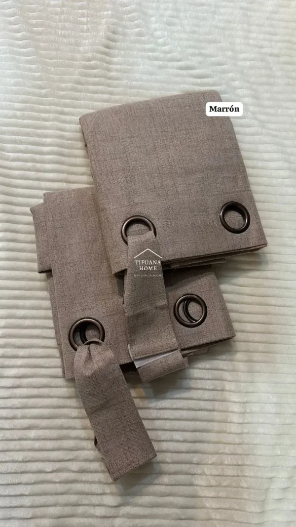 cortina-blackout-lino-280x220-marron-rojizo Cortinas Blackout Lino 2.80 x 2.15mts c/ sujet.