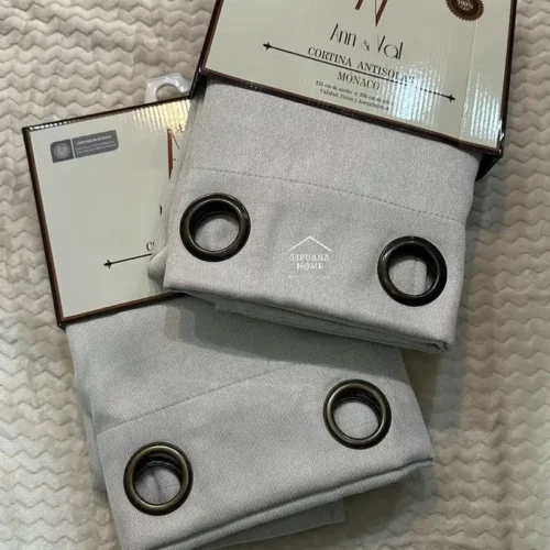 Cortinas Semiantisolares Mónaco 2.70 x 2.30mts