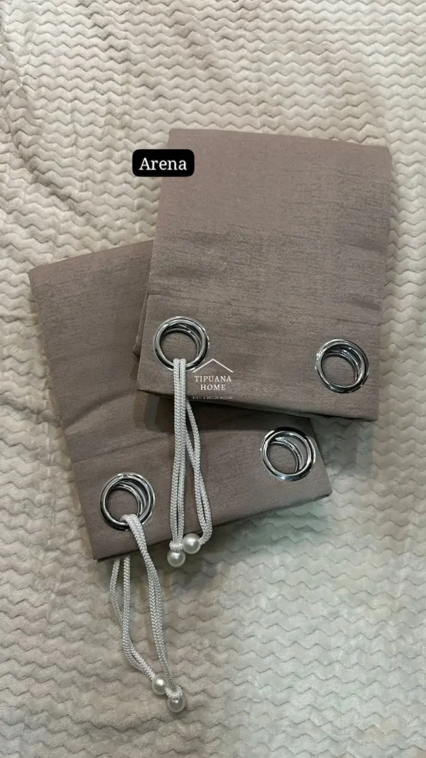 Cortinas Semiantisolares Perlas 2.80 x 2.20mts