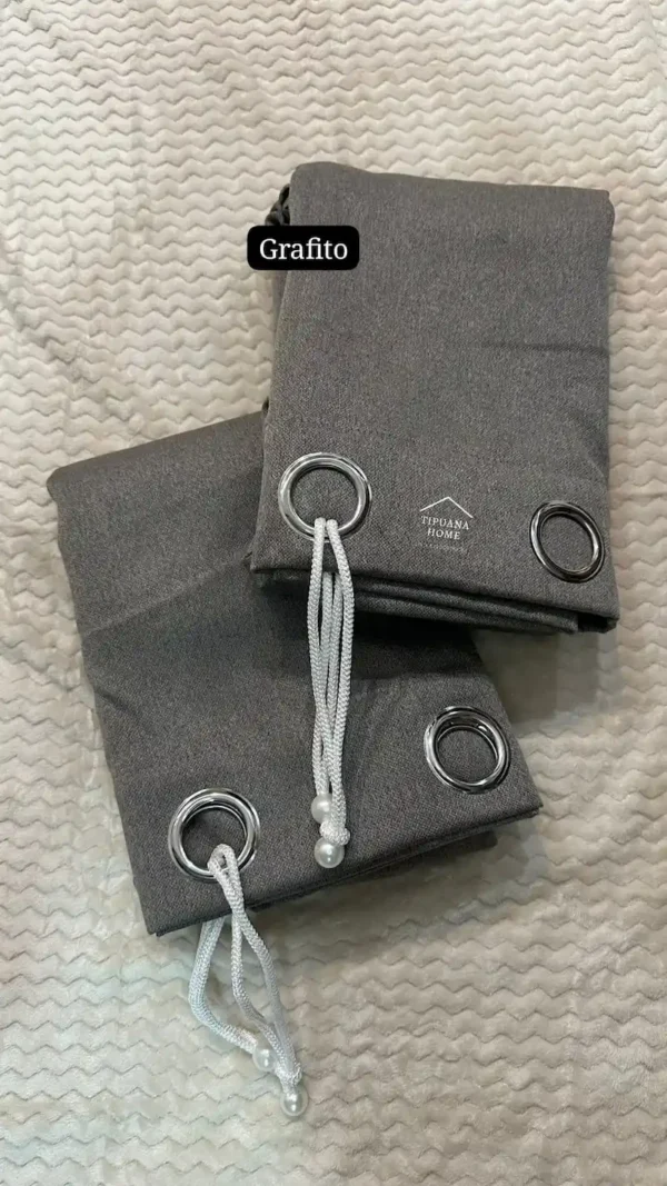 Cortinas Semiantisolares Perlas 2.80 x 2.20mts