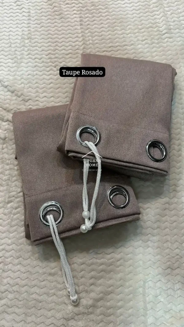 Cortinas Semiantisolares Perlas 2.80 x 2.20mts