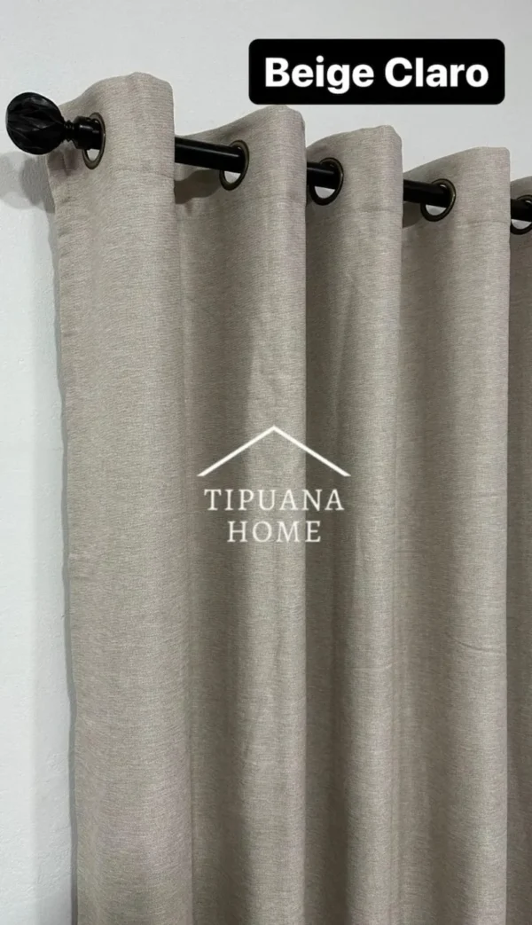 Cortinas Semiantisolares Mónaco 4.00 x 2.50mts