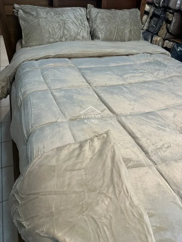 Cobertor Jacquard Full/Queen 3 pzas