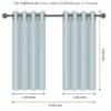 Cortinas Blackout 2.80 x 2.10mts