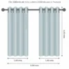 Cortinas Blackout Termoacústicas 2.80 x 2.25mts