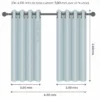 Cortinas Blackout Praga XL 4.00 x 2.60mts