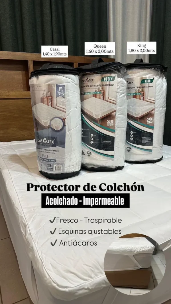 Protector Acolchado - Impermeable