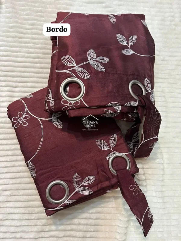Cortinas Semiantisolares con Estampados