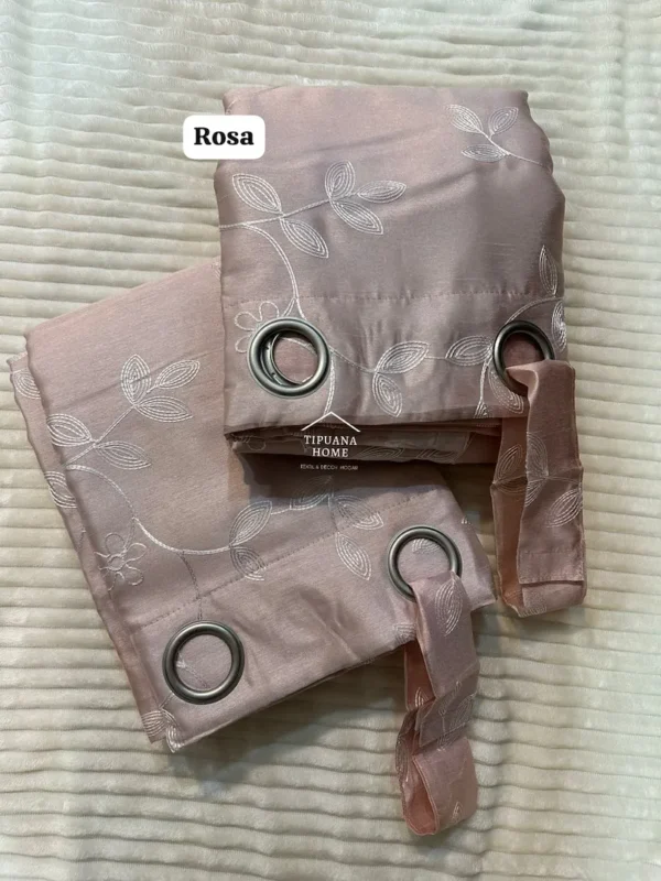 Cortinas Semiantisolares con Estampados