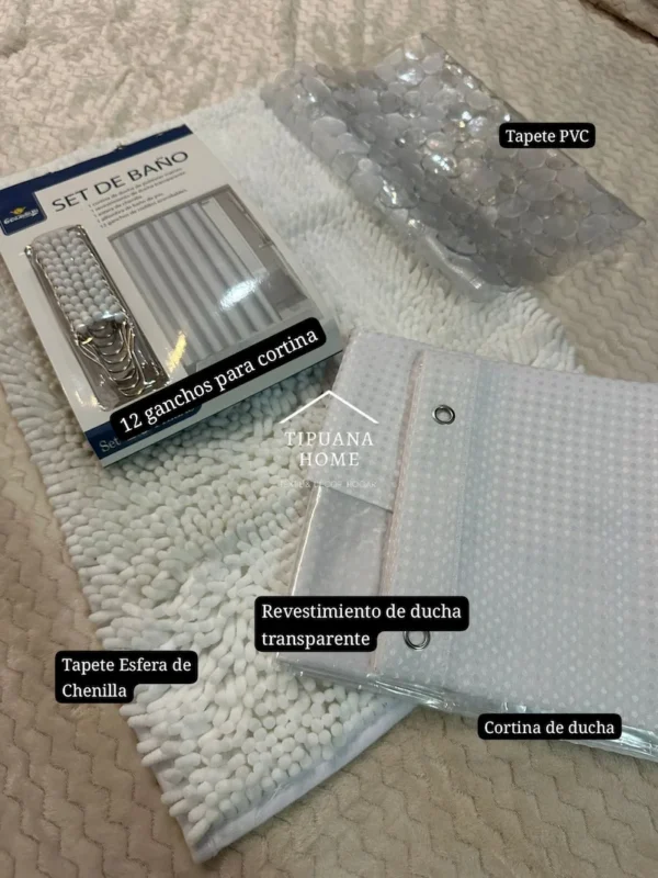 Set para baño 16pzas