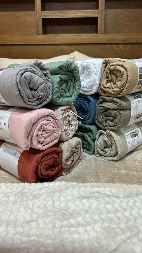 Set de 2 sábanas ajustables con goma