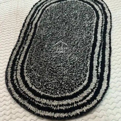 Tapete Absorvente Ovalado para Baño