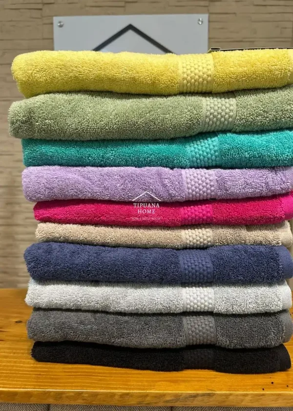 Toallas de Cuerpo Coloridas 0,68 x 1,32 mts