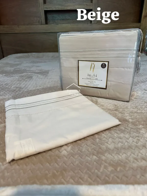 Combo Jgo de Sábanas 4pzas + 2 fundas