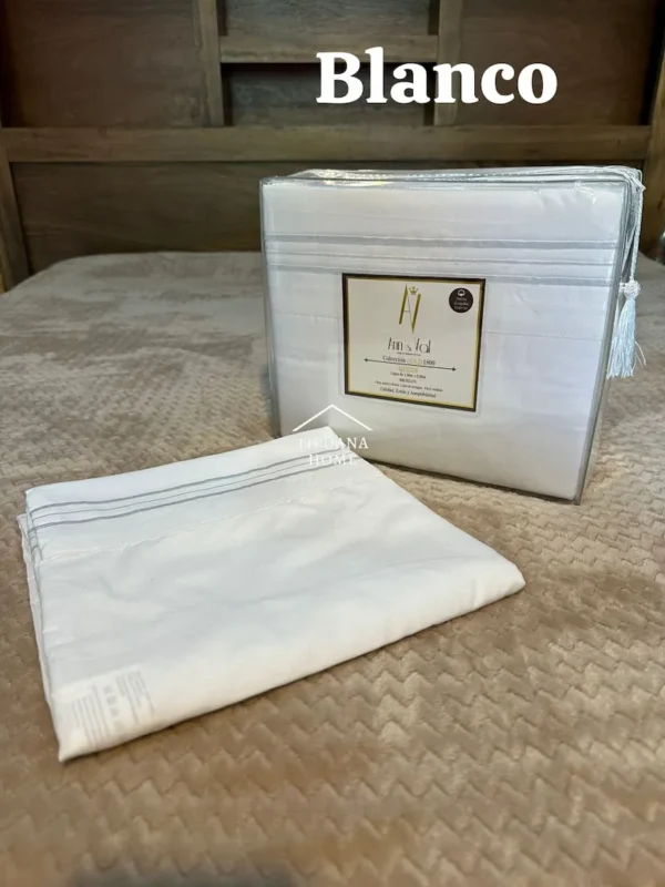Combo Jgo de Sábanas 4pzas + 2 fundas