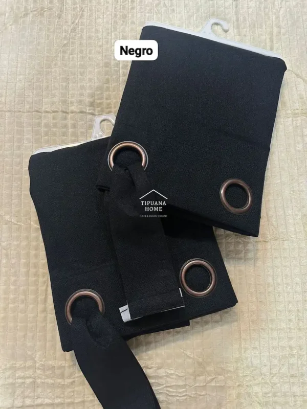 Cortinas Blackout Lino c/ Sujet 2.80 x 2.15mts