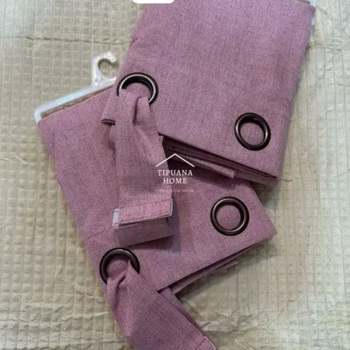 Cortinas Blackout Lino c/ Sujet 2.80 x 2.15mts
