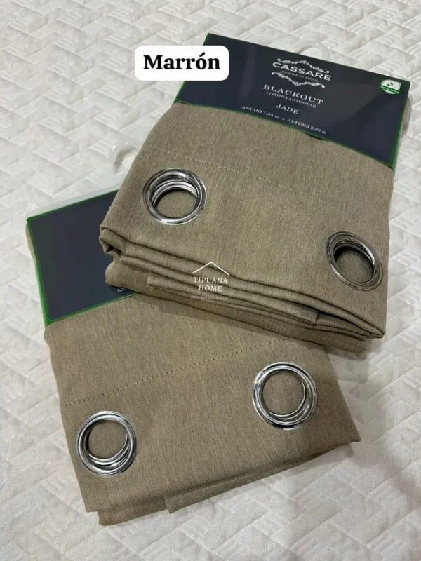 Cortinas Semiantisolares Jade 2.80 x 2.30mts