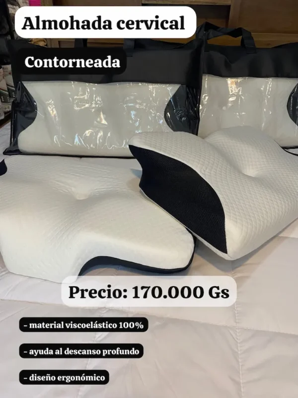almohada-viscoelastica-cervical-contorneada Almohada Cervical Contorneada