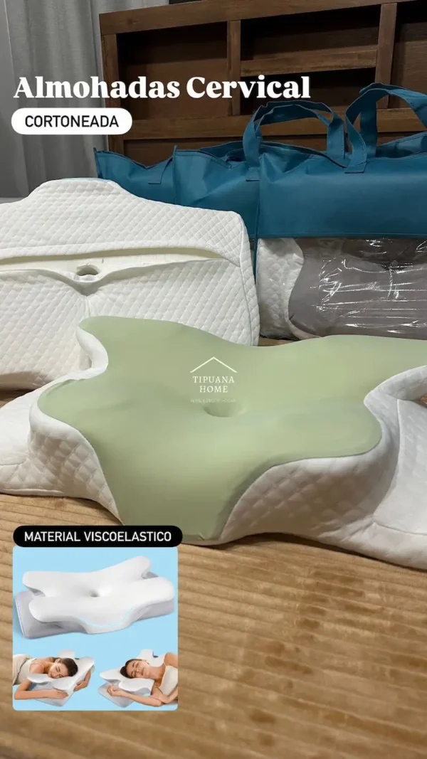 Almohada Cervical Contorneada