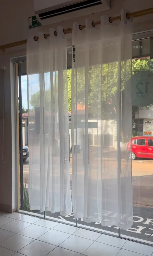Visillo de Lino Traslúcido 2.70 x 2.30mts