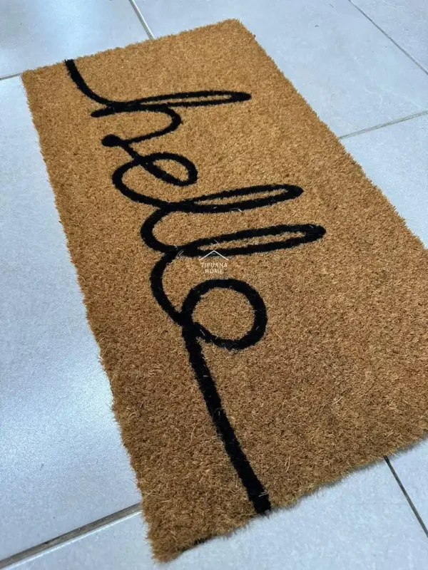 Tapete de Fibra de Coco para Entrada
