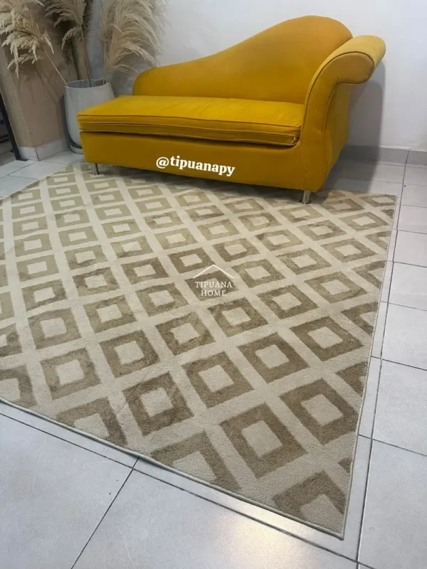 Alfombra Felpuda con DIseño 200 x 230cm