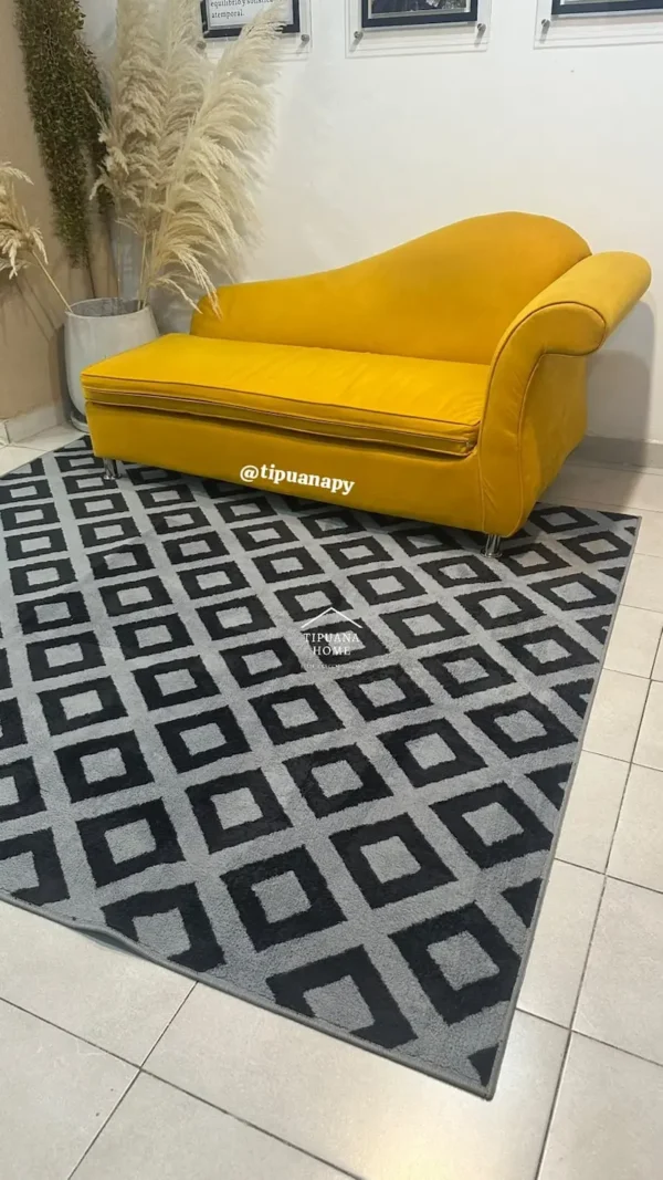 Alfombra Felpuda con DIseño 200 x 230cm