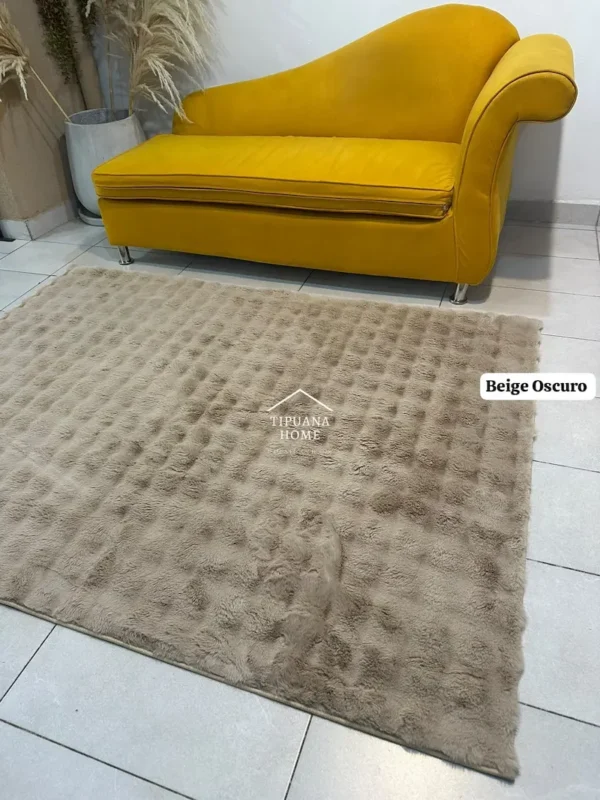 Alfombra Símil Piel de Conejo 145 x 200cm