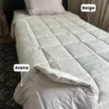 edredon-premium-twin-bicolor-beige-arena Cubrecama Ligero Premium Bicolor